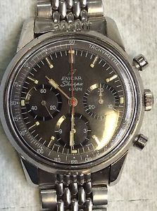 valjoux 72 Rare Enicar Sherpa Graph Chrono
