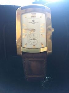 Baume and Mercier Hampton Milleis Solid Gold Watch 45224