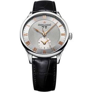 Maurice Lacroix MP6707-SS001-111 Mens Silver Dial Analog Automatic Watch
