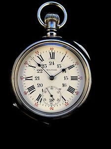 Waltham 18s 21Jewel M#1892*RARE*Canadian Pacific Railway Silver Case Extra Fine