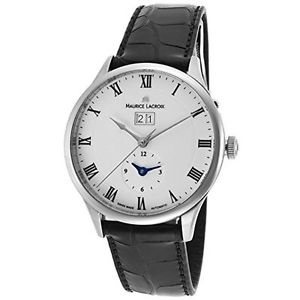 Maurice Lacroix MP6707-SS001-112 Mens Silver Dial Analog Automatic Watch