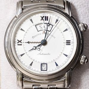 Maurice Lacroix Pontos Day & Date pt6158-ss002-13e Wrist Watch for Men