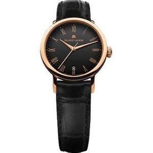 Maurice Lacroix LC6013-PG101-310 Womens Black Dial Analog Automatic Watch