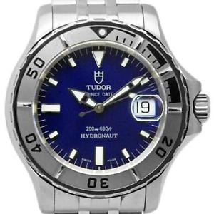 Pre-Owned TUDOR Prince Date Automatic Blue Dial Men's Wristwatch 89190 , ML