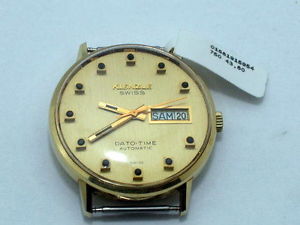 Z408*LUXUS PUR HAU KIENZLE DATO-TIME AUTOMATIC UHR IN 750 GELBGOLD 43,8 GRAMM