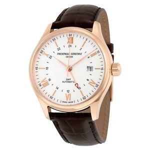 Frederique Constant FC-350V5B4 Mens Silver Dial Analog Automatic Watch