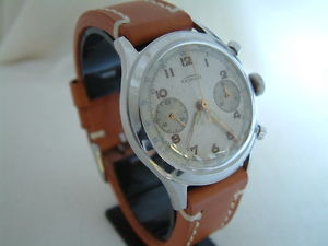 VINTAGE 50'S RARE GUINAND CHRONOGRAPH  VALJOUX 22 - SERVICED & 3 MONTHS WARRANTY