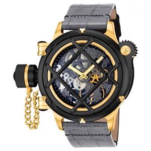 Invicta Russian Diver 14626 Mens Mechanical Watch with Leather Strap