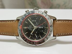 Vintage Enicar Jet Graph Valjoux 724 Chronograph