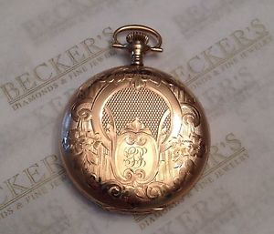 Antique 14k Waltham Pocket watch ser # 19467440 1908, 15 jewels ROY case