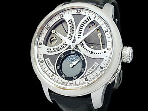 MAURICE LACROIX Masterpiece Moon Phase Retrograde MP7278-SS001-320 250P(S A48617