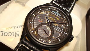 Armand Nicolet Limited Edition OHM Small Seconds! Model  A750ANN-NR-P713NR2