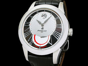 Auth PERRELET Power Reserve Automatic A1004 SS Men's Watch(S A48623)
