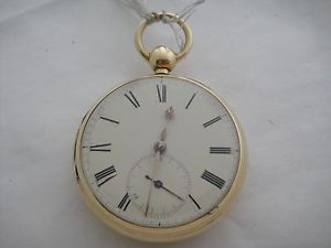 18K S I Tobias Series III lever fusee  52mm wide - just serviced- Ca 1811 sn5092