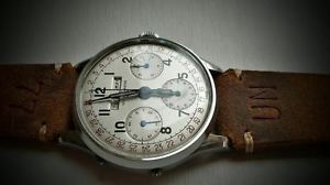 Stupendo e raro vintage watch ULYSSE NARDIN  datora cal. Valjoux 72 C