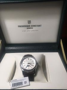 Frederique Constant Men's 43mm Automatic Brown Calfskin Date Watch FC-330V6B6
