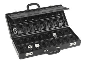 Scatola Del Tempo 32B Oversize Leather Watch Case Brand New Up to 32 Watches