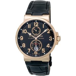 Ulysse Nardin Maxi Marine Chronometer 18K Rose Gold Men's Watch 266-66/62