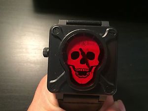BELL& ROSS Aviation AIRBORNE BR 01-92 LTD 50 LHC RED (50 Limited Worldwide)