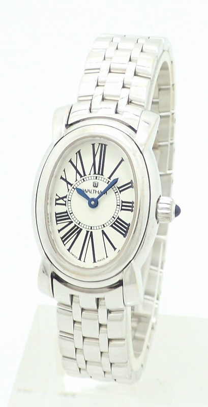 WALTHAM Rune K18WG 750WG White Gold Ladies QZ quartz watch 95590.52
