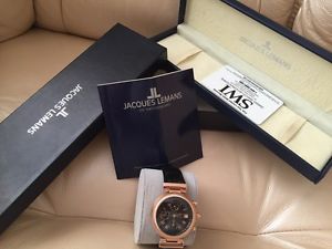 JACQUES LEMANS automatic chronograph swiss made