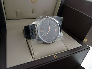 NEW Baume et Mercier Classima Leather Strap Swiss Quartz Men's Watch 10266