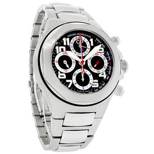 Girard Perregaux Laureato Evo3 Mens Black Dial Swiss Auto Watch 80180-11-614-11A