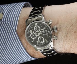 Fortis Flieger Day/Date Chronograph 597.20.71 M - Limited Ediiton -