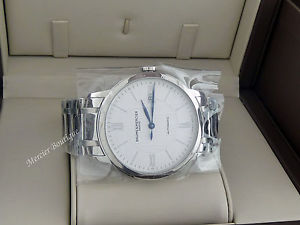 NEW Baume et Mercier Men's Classima Steel Bracelet Swiss Automatic Watch 10215