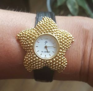 18k gold Aya Azrielant starfish watch