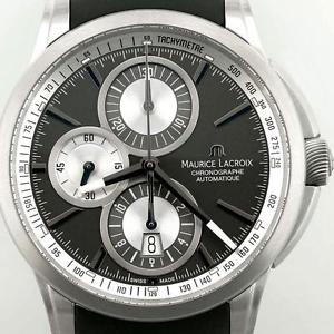Maurice Lacroix Pontos PT6188-TT031-830 Titanium Chronograph Watch