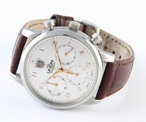 Wunderschöne Union Glashütte Diplomat Herren Chronograph Armbanduhr
