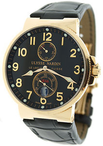 Ulysse Nardin Maxi Marine Chronometer 18K Rose Gold Watch 266-66/62