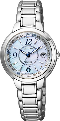 CITIZEN EXCEED Eco-Drive EC1090-58A Woman's watch F/S New with Box