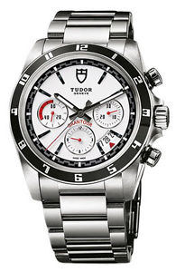 Tudor Grantour 42mm Automatic Steel Men's Watch 20530N-WSSS