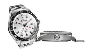 Alpina Alpiner 4 GMT, SS, 44mm NIB ! !