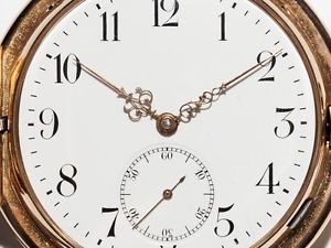 Pocket  Watch  Yellow Gold 14 K.