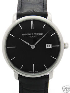 Auth FREDERIQUE CONSTANT Slim Line FC-306X4S6 Automatic Men's watch
