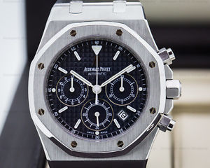 Audemars Piguet 25860ST.OO.1110ST.03 Royal Oak Chronograph Black Dial SS / SS