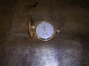 "OROLOGIO DA TASCA LONGINES IN ORO".REVISIONATO.PERFETTO. 34 GRAMMI ORO.