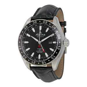 ALPINA Alpiner GMT 4 Automatic Black Dial Men's Watch AL550G5AQ6