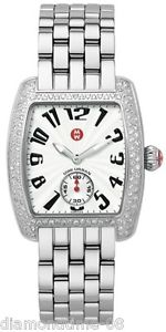 NEW AUTHENTIC MICHELE URBAN MINI DIAMOND WOMEN'S WATCH MWW02A000124