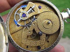 60 CM XXL Chinese Duplex Market POCKET WATCH 掛表 挂表 Taschenuhr EXTREM RARE CHINA