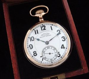 1922 Hamilton 950 23j Railroad Pocket Watch in solid 14k swingout case -SERVICED