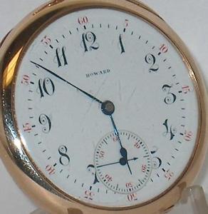 E Howard Vintage Solid 14K Gold High Grade Pocket Watch - Amazing Condition