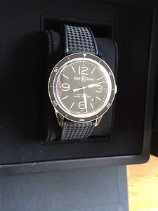 Bell & Ross BR 123 automatic Sport Heritage Uhr Watch wristwatch neuwertig