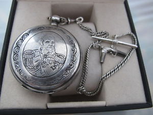 RARE RUSSIA RUSSIAN IMPERIAL ALEXANDER III SILVER 84 ANCRE MONARD SWISS