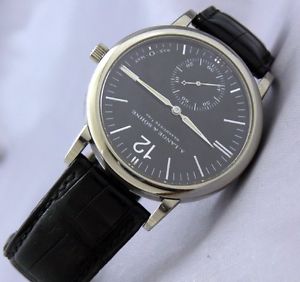 A. Lange & Sohne Sax-O-Mat 18K White Gold Automatic Men's Watch