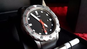 Watch diver sub stainless steel Tegiment  Sinn U1 anno 2011 Silicon strap