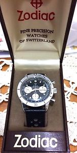 Zodiac Sea Chron cal. Valjoux72 Diver Chronograph with Original Box